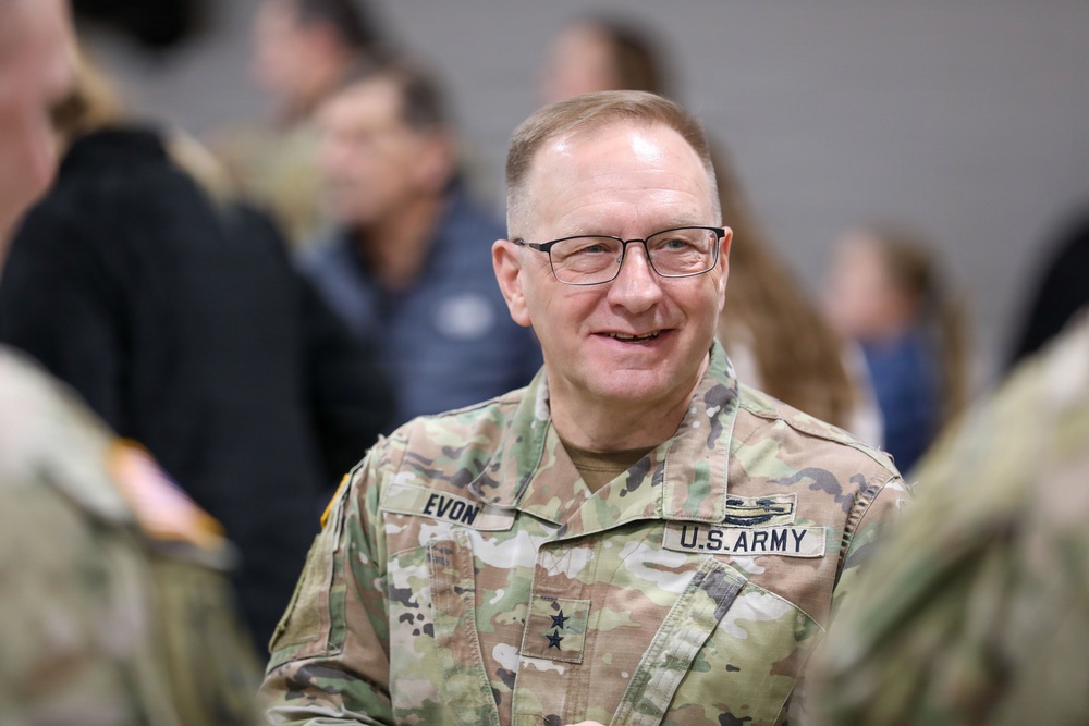 Task Force Alpine performs color-casing ceremony