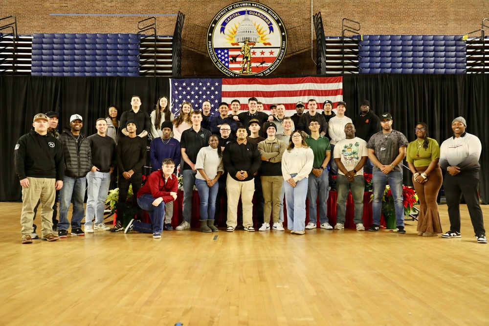 South Carolina National Guard participates in holiday celebration