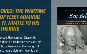 Publication Web Banner, BEST BELOVED: THE WARTIME LETTERS OF FLEET ADMIRAL CHESTER W. NIMITZ TO HIS WIFE, CATHERINE