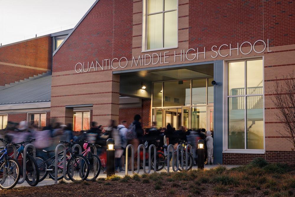 Students move to new building of Quantico Middle/High School