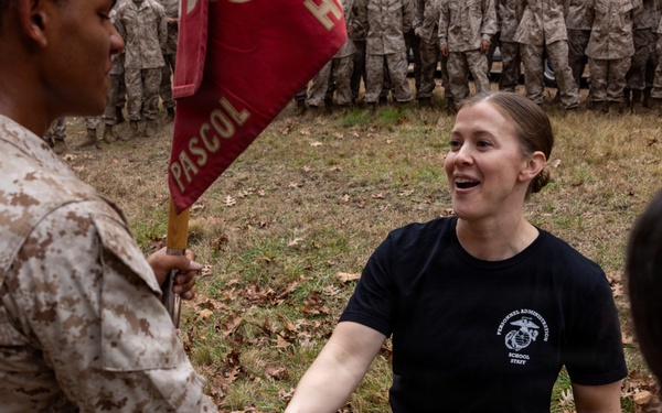 Personnel Administration School participates in an endurance course