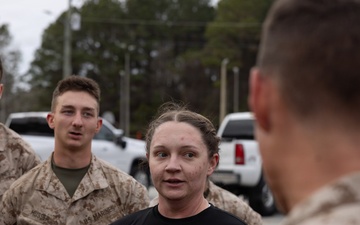 Personnel Administration School participates in an endurance course