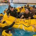 Sink or swim: Steel Airmen conduct water survival training