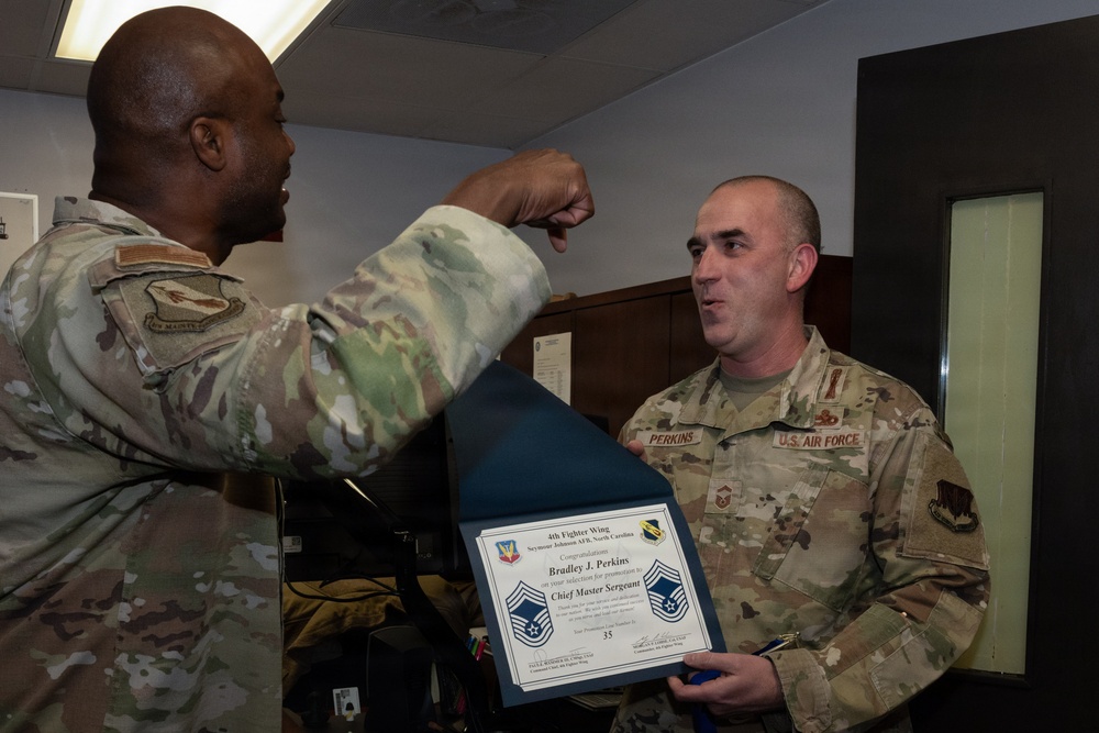Airmen Selected for Promotion to Chief Master Sergeant
