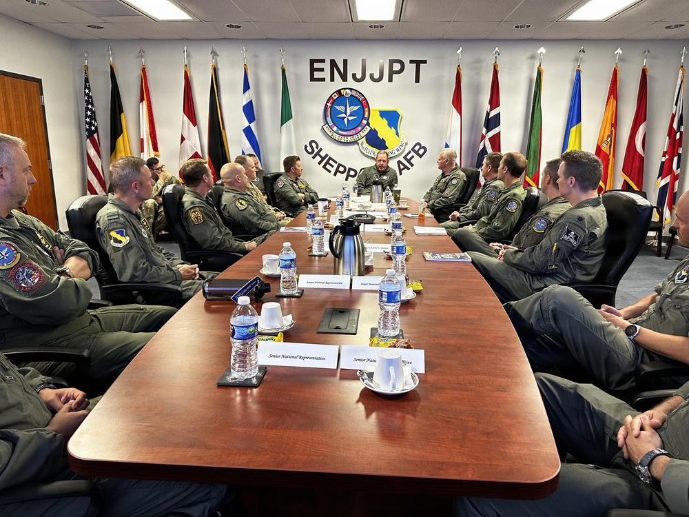 Gen. James B. Hecker visits the 80th Flying Training Wing