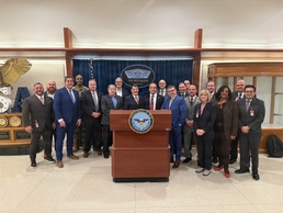 Top Officials Lead "Picatinny Charge" to Showcase Arsenal's Role in Modernizing Army Munitions