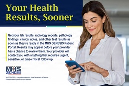 Get your health results faster in 2026: Lab and test results immediately available in your MHS GENESIS Patient Portal