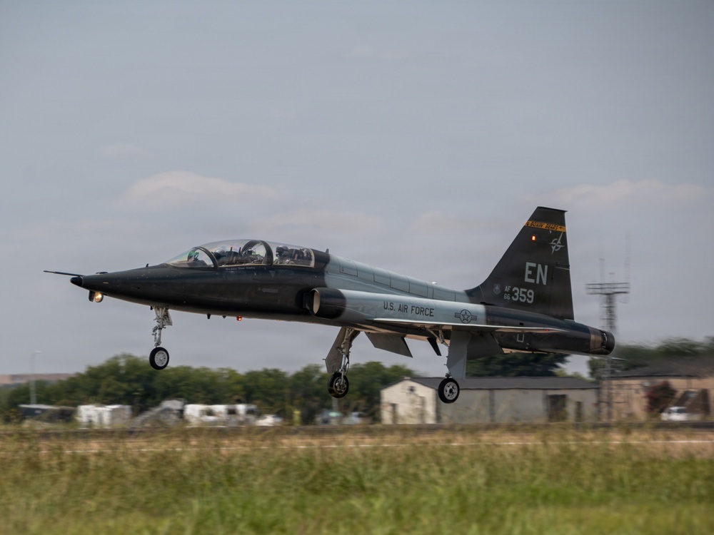 Student Pilots Hone Skills in T-38 Training Sortie