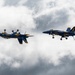 The U.S. Navy Flight Demonstration Squadron, the Blue Angels perform at the MCAS Miramar Air Show