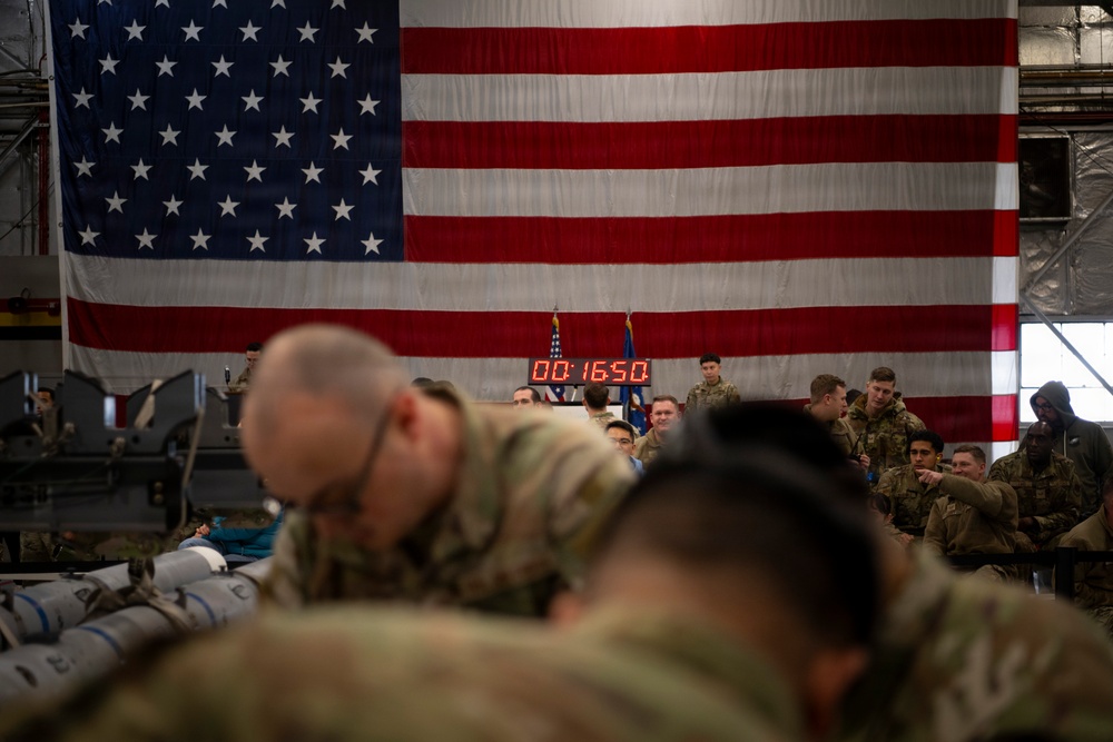 388th FW quarterly weapons loading competition