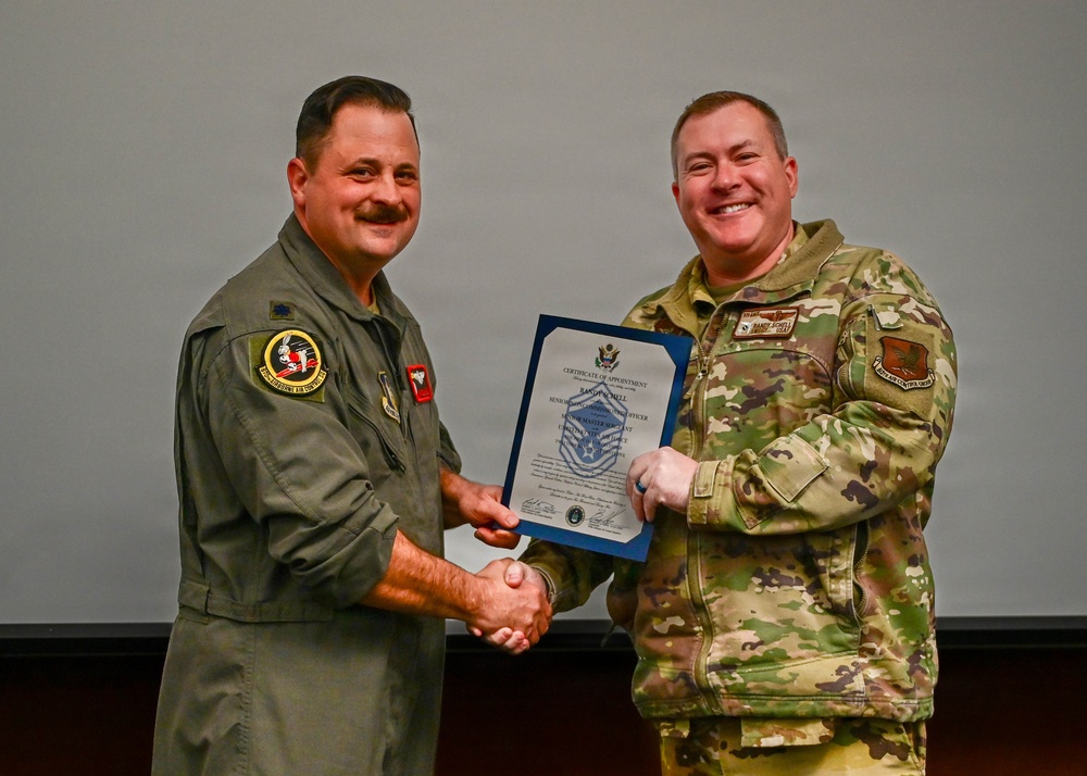 Newly selected promotees of the 970th AACS 2025-2026