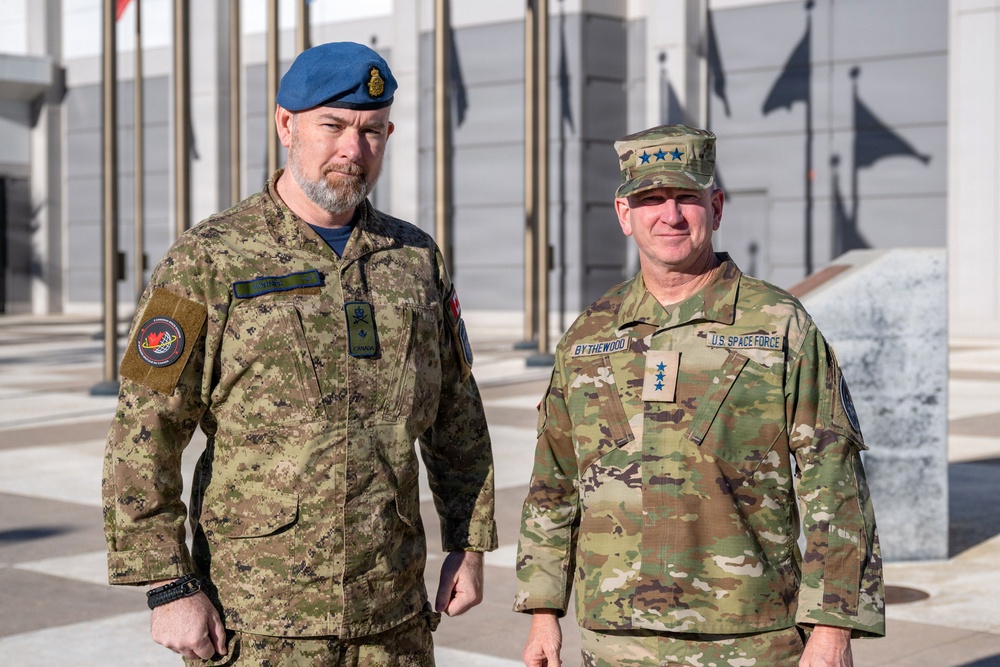 S4S's LTG Bythewood hosts Canadian BGen Christopher Horner