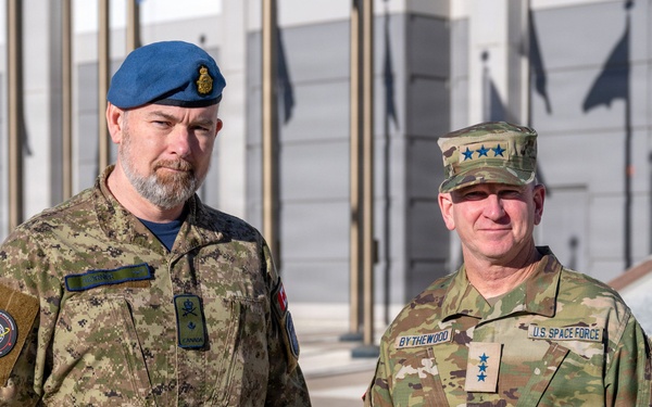 S4S's LTG Bythewood hosts Canadian BGen Christopher Horner