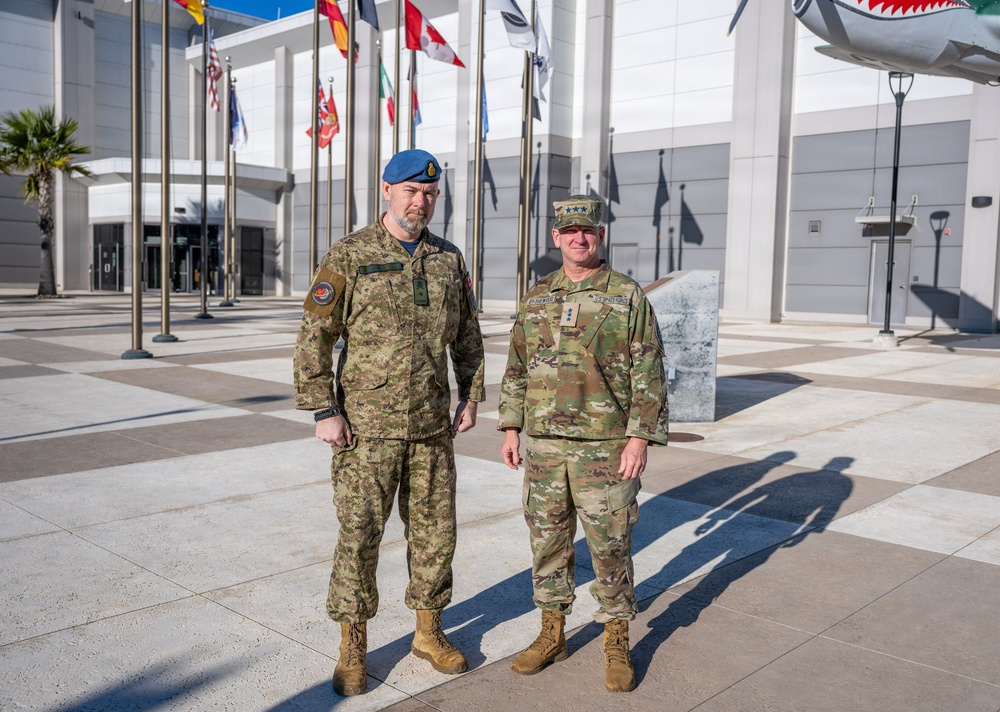 S4S's LTG Bythewood hosts Canadian BGen Christopher Horner