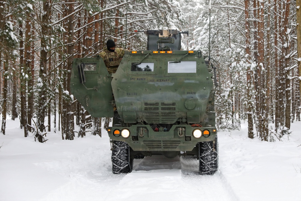 1-14 FAR Conducts HIMARS Training with Lithuanian Armed Forces