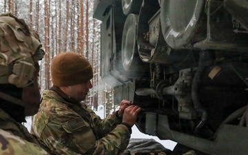 1-14 FAR Conducts HIMARS Training with Lithuanian Armed Forces