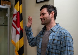 Maryland Air Guard welcomes first inter-service warrant officer