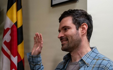 Maryland Air Guard welcomes first inter-service warrant officer