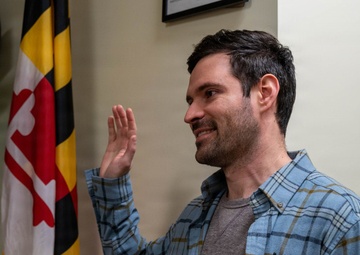 Maryland Air Guard welcomes first inter-service warrant officer