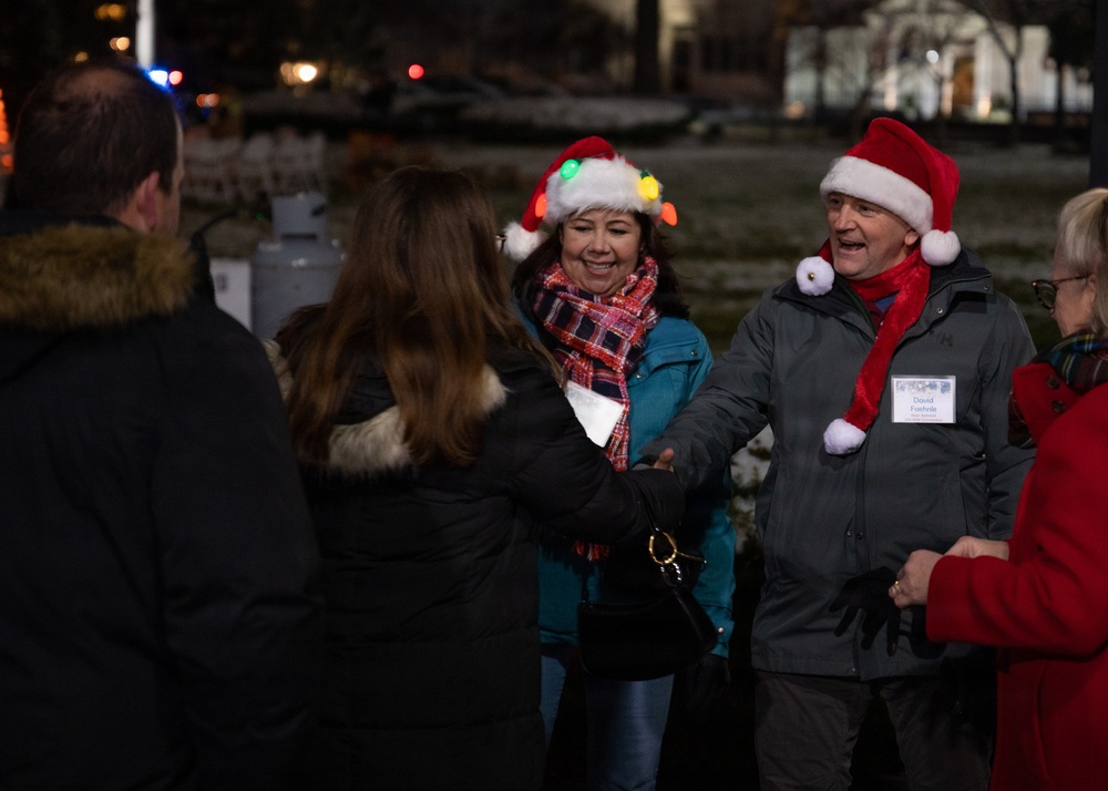 Naval District Washington Tree Lighting Ceremony 2025