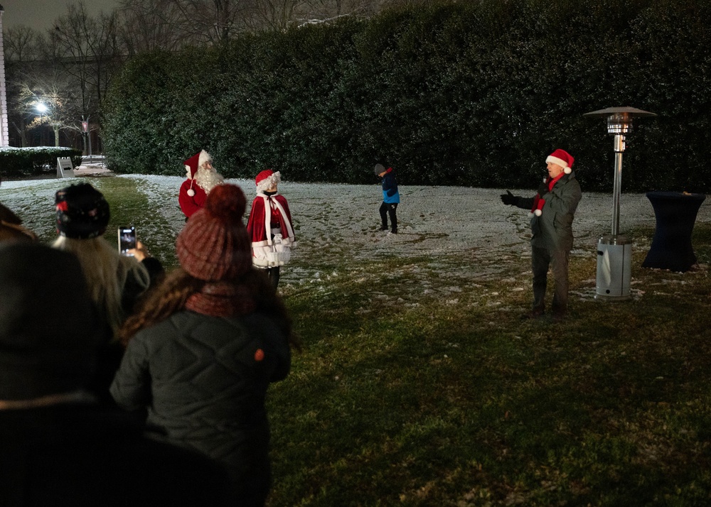 Naval District Washington Tree Lighting Ceremony 2025