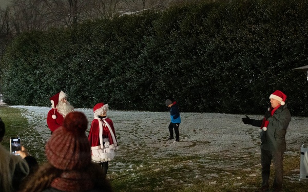 Naval District Washington Tree Lighting Ceremony 2025