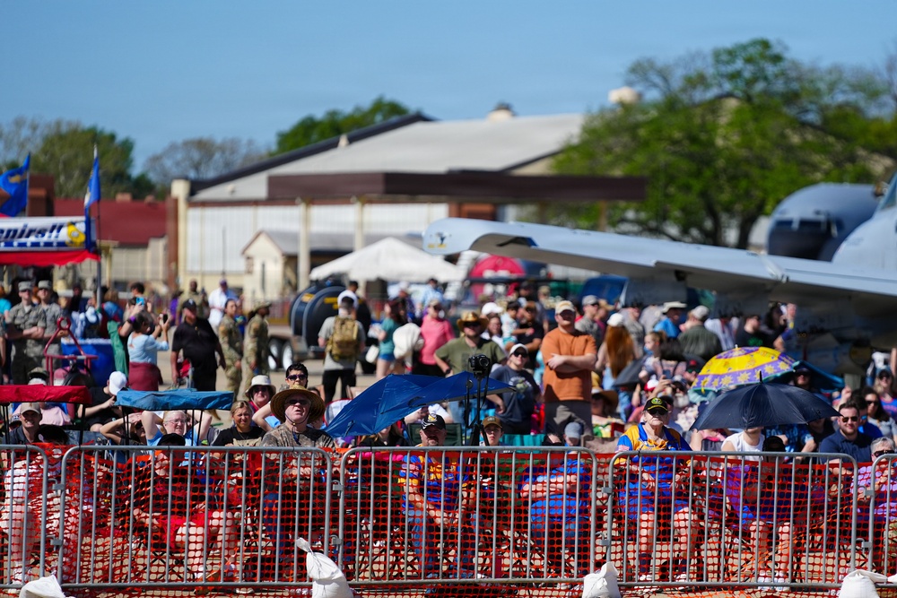 F-22 Raptor Aerial Demonstration Team performs at the Barksdale Air Show 2023
