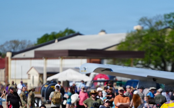 F-22 Raptor Aerial Demonstration Team performs at the Barksdale Air Show 2023