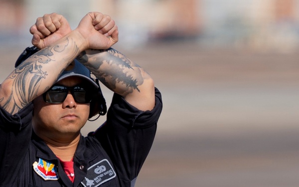 F-22 Raptor Aerial Demonstration Team performs at the Barksdale Air Show 2023