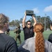 Recruiting Station Columbia and Oceanside Collegiate Academy Conduct Combat Fitness Test Exercise