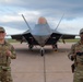 F-22 Raptor Aerial Demonstration Team performs at the Dyess Big Country Air Fest 2023