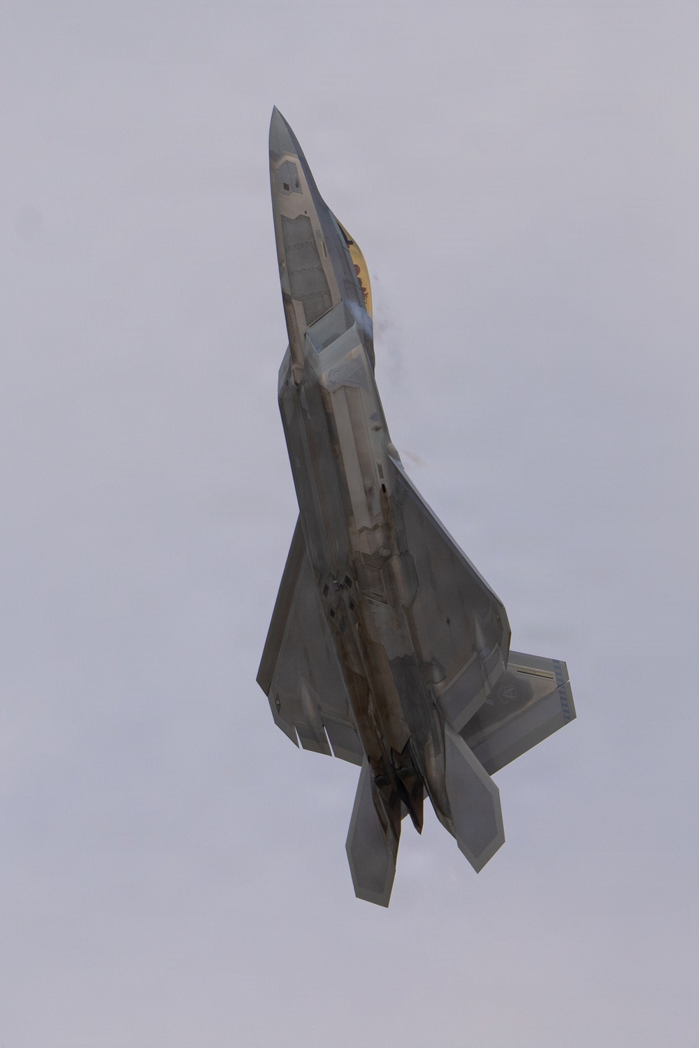 F-22 Raptor Aerial Demonstration Team performs at the Dyess Big Country Air Fest 2023