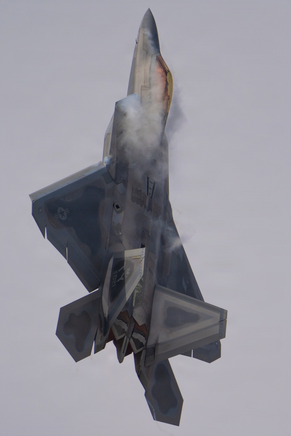 F-22 Raptor Aerial Demonstration Team performs at the Dyess Big Country Air Fest 2023
