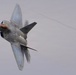F-22 Raptor Aerial Demonstration Team performs at the Dyess Big Country Air Fest 2023