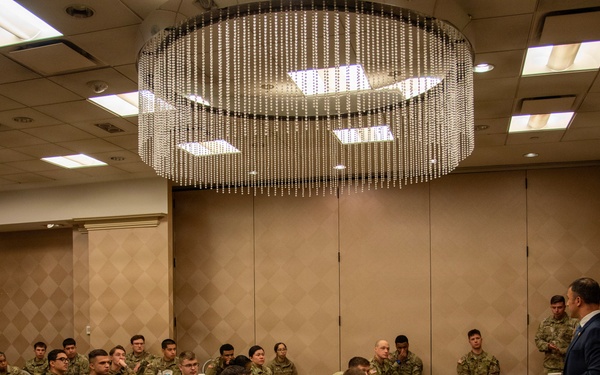 US Rep Yakym visits service members