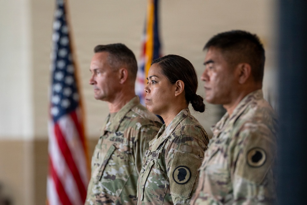 Decades of commitment honored at 103rd troop command change of responsibility ceremony