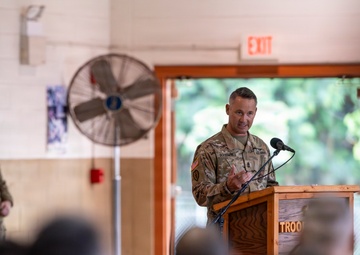 Decades of commitment honored at 103rd troop command change of responsibility ceremony