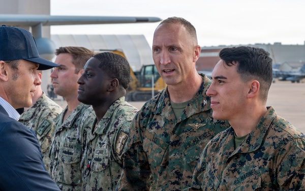 SECWAR Visits NAS JRB Fort Worth