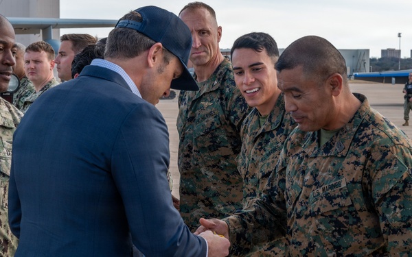 SECWAR Visits NAS JRB Fort Worth