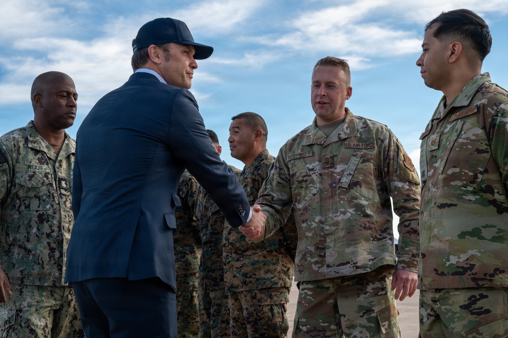 SECWAR Visits NAS JRB Fort Worth