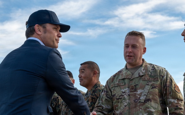 SECWAR Visits NAS JRB Fort Worth