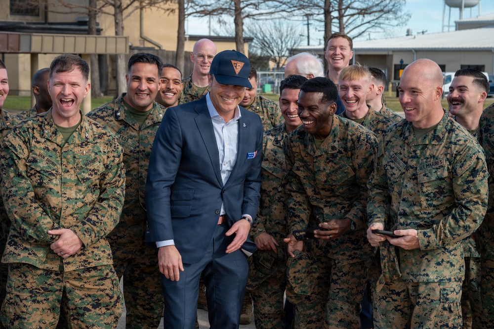 SECWAR Visits NAS JRB Fort Worth