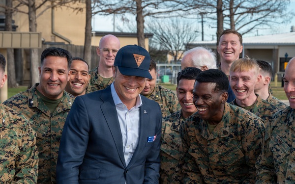 SECWAR Visits NAS JRB Fort Worth