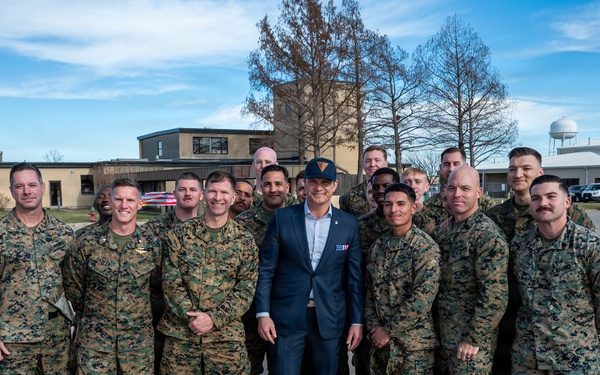 SECWAR Visits NAS JRB Fort Worth