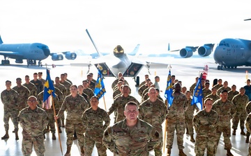 154th Wing Welcomes New Commander During Change of Command Ceremony