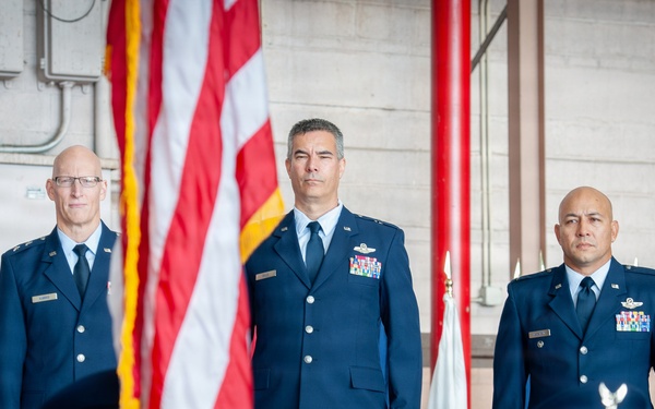 154th Wing Welcomes New Commander During Change of Command Ceremony