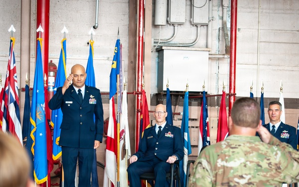 154th Wing Welcomes New Commander During Change of Command Ceremony