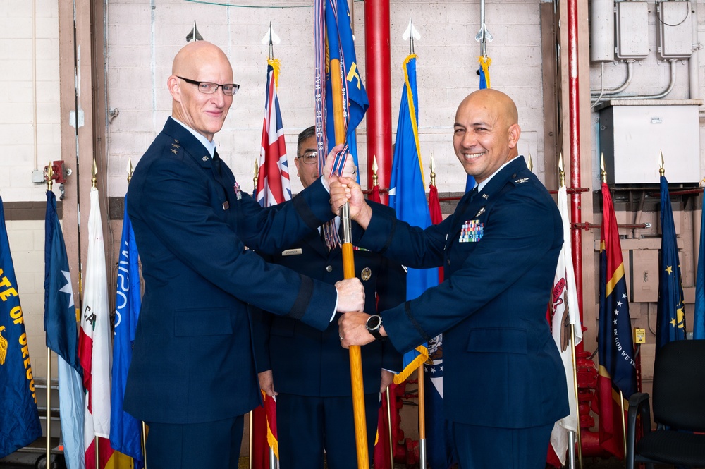 154th Wing Welcomes New Commander During Change of Command Ceremony