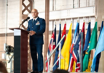 154th Wing Welcomes New Commander During Change of Command Ceremony