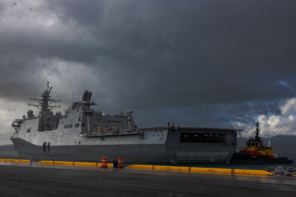 22nd MEU(SOC) | USS Ft. Lauderdale Ports in Ponce, Puerto Rico